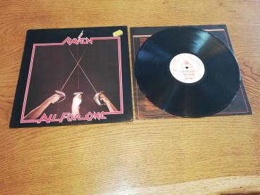 Raven – All For One 1983 Roadrunner Records – RR 9909 Holländische Pressung VG/VG+